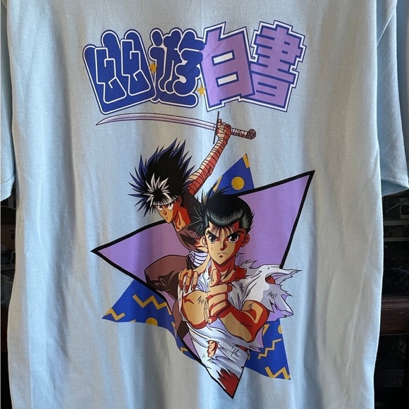 Yu Yu Hakusho yusuke and hiei anime shirt - Picture 2 of 3